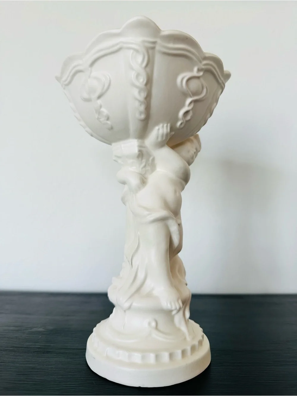 Vintage Inarco Japan Cherub Pedestal Planter